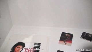 Huge turd from her fat ass