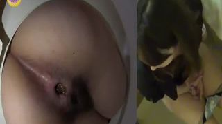 Japanese girl is really constipated