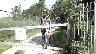 Compilation of sexy girls peeing in public