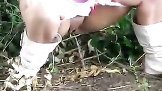 Compilation of sexy girls peeing in public