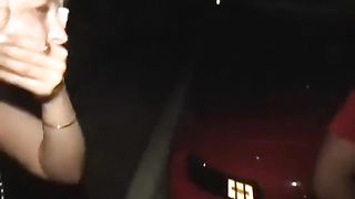 Peeing on a drunk slut