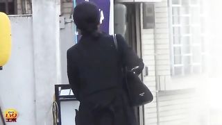 Mix of Beautiful girls pooping in public places