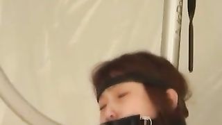 Japanese girl forced to drink her mix of scat