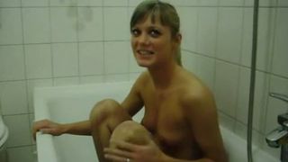 Drunk girl puking during rough deepthroat