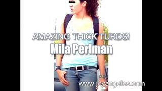 Huge turd from brunette babe