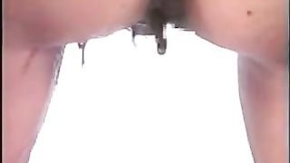 Mix of same mistress pooping on her slave