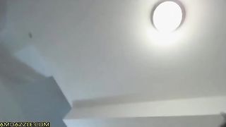 She almost choked and puked on that big dildo