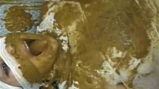 Lesbian girls shitting on each other