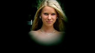 Blonde babe dropped a big pile of poop