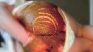 Scat Play with Hot Bottle