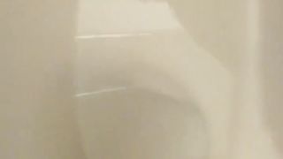 She had to poop in a public bathroom