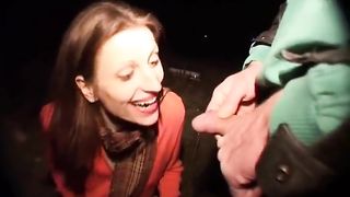 Horny milf eating smelly ice cream