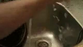 Hot milf fucked with shit