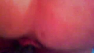 Amateur girl pooping while riding cock