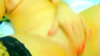 Webcam girl eating poop