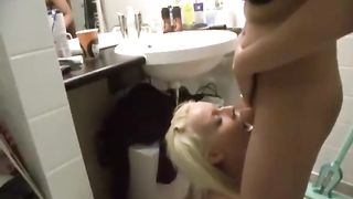 Two best friends peeing on each other