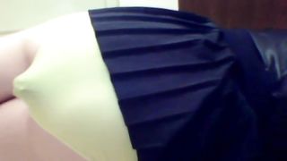 Big turd in yellow panties