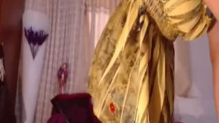 Hot cam girl eating fresh shit