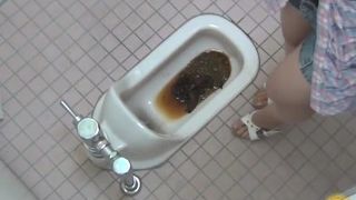Mix of hot girls shitting