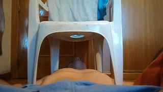 Human toilet scat eating slave