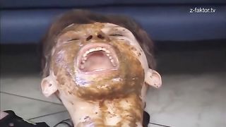 Pile of poop on a paid slut