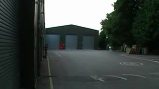 Sexy girl peeing outdoor