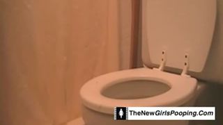 Pooping nice amateur baby