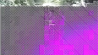 Blonde Polish milf peeing in public