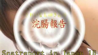 Nice and messy poop from Japanese teen