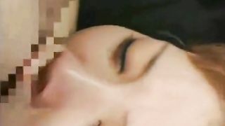 Japanese teen puking after rough deepthroat