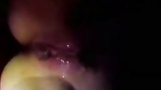 Shitting on black cock