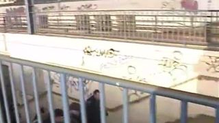 Public pee drinking lesbian girls