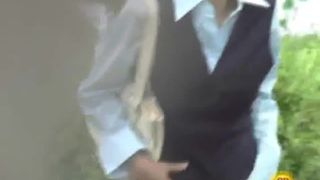 Public panty poop by mistake