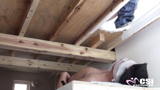 Hot Japanese mistress torturing her male slave