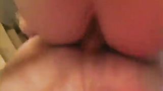 Hot blonde wife sucking scat dick