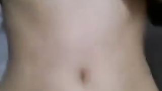 Asian girl shitting in beautiful doggy style