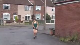 Suffered a lot before peeing there