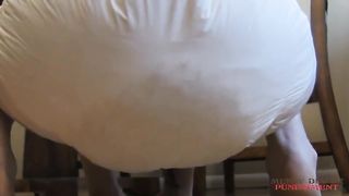 Real diaper mess