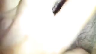 Dirty anal sex while she's peeing