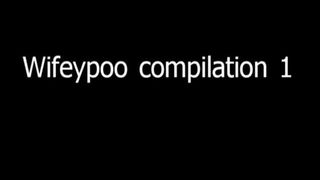 Compilation of skinny wife pooping