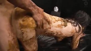 Extreme scat sex with Japanese teen