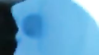 Talking dirty while pooping in toilet