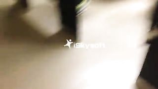 Euro babe gets pissed on and pounded by studs