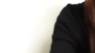 Japanese girl masturbating to a pile of shit