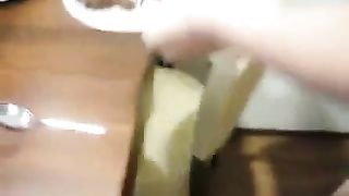 Shitty scat eating