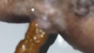 Brown gift from a friend