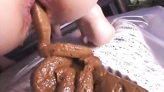 Huge pile of poop from sexy ass