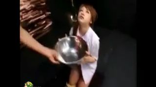 School girl forced to drink piss