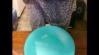 Amateur girl pooping in different places