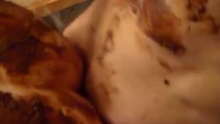 Fucking a fat girl in the ass